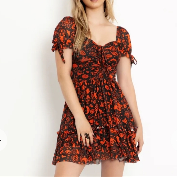 Blackmilk Dresses & Skirts - Blackmilk Witching Hour Short Tea Party Dress - limited